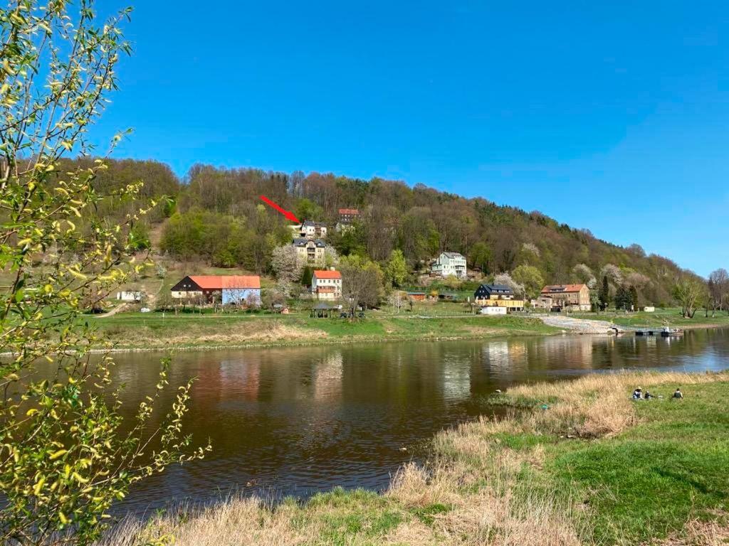 Luxusboofe - Ferienhaus Am Lilienstein Konigstein an der Elbe Exterior photo